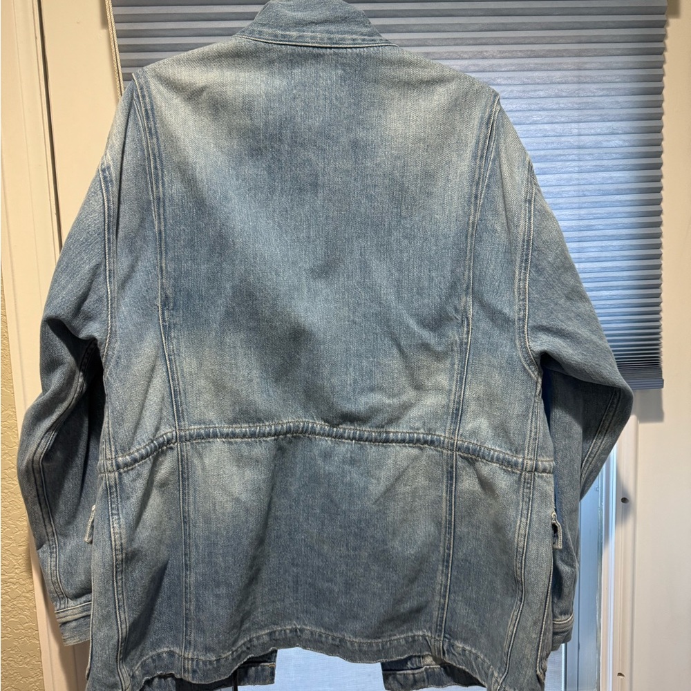 Frame Denim Light Blue Denim Jacket - Picture 4 of 6